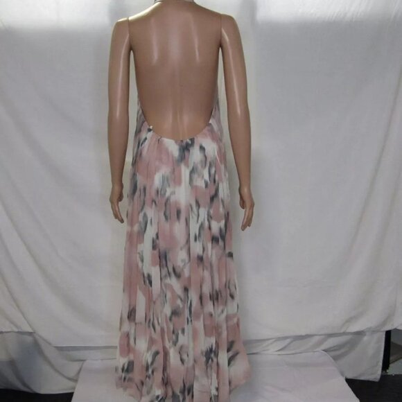 NEW MAEVE ANTHROPOLOGIE Womens The Somerset Chiffon Maxi Dress Halter - Picture 14 of 14